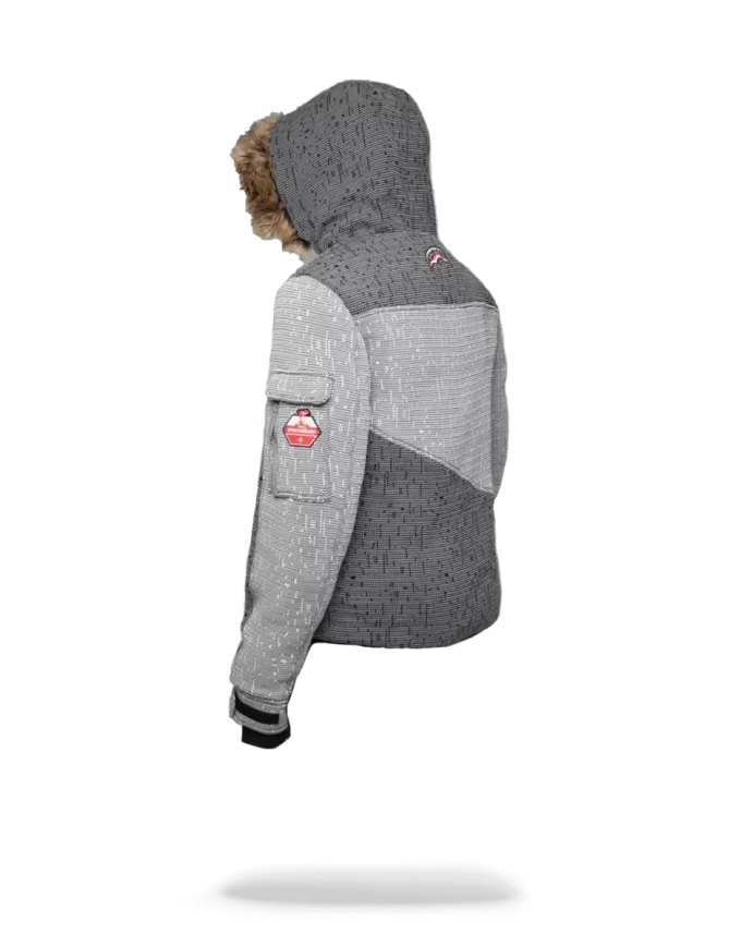 CHAQUETA CHOPPER DE PUNTO A RAYAS JAPONESAS CHAQUETA CHOPPER DE PUNTO A RAYAS JAPONESAS