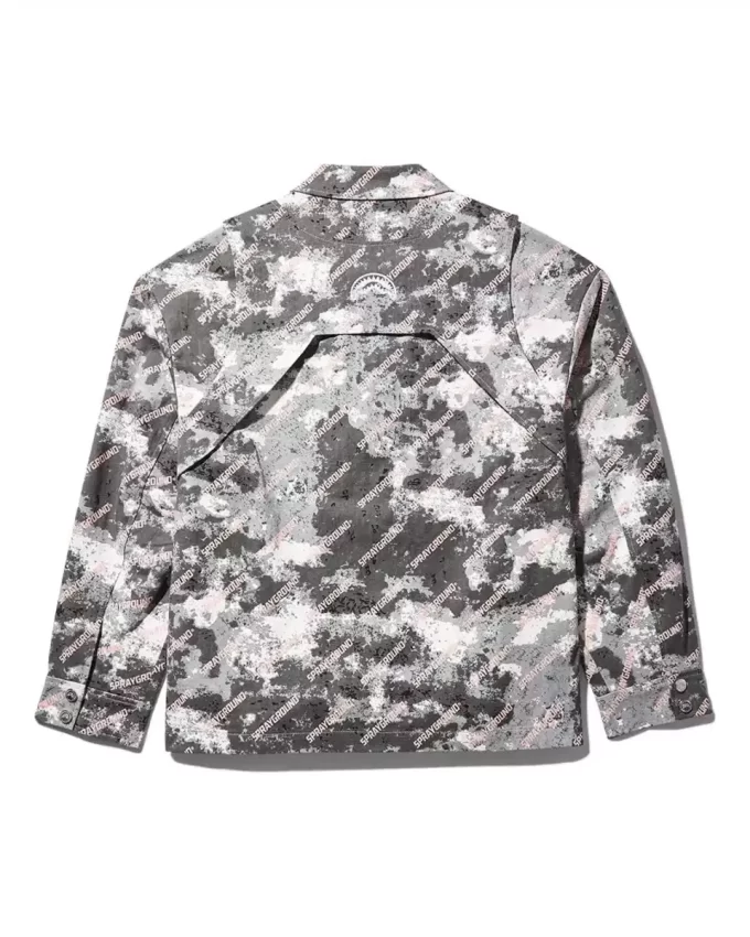 CHAQUETA CON DOBLE CANESÚ Y CIERRE A PRESIÓN (GRIS) CHAQUETA CON DOBLE CANESÚ Y CIERRE A PRESIÓN (GRIS)