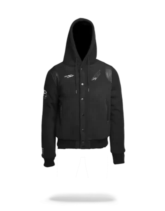 CHAQUETA CON PARCHES DEL EJÉRCITO DE LA UNIVERSIDAD
