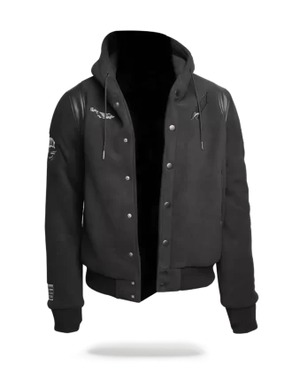 CHAQUETA CON PARCHES DEL EJÉRCITO DE LA UNIVERSIDAD