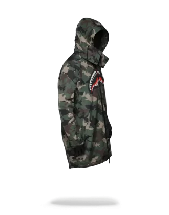 CHAQUETA DE PARACAIDISTA DE TIBURÓN CAMUFLADO