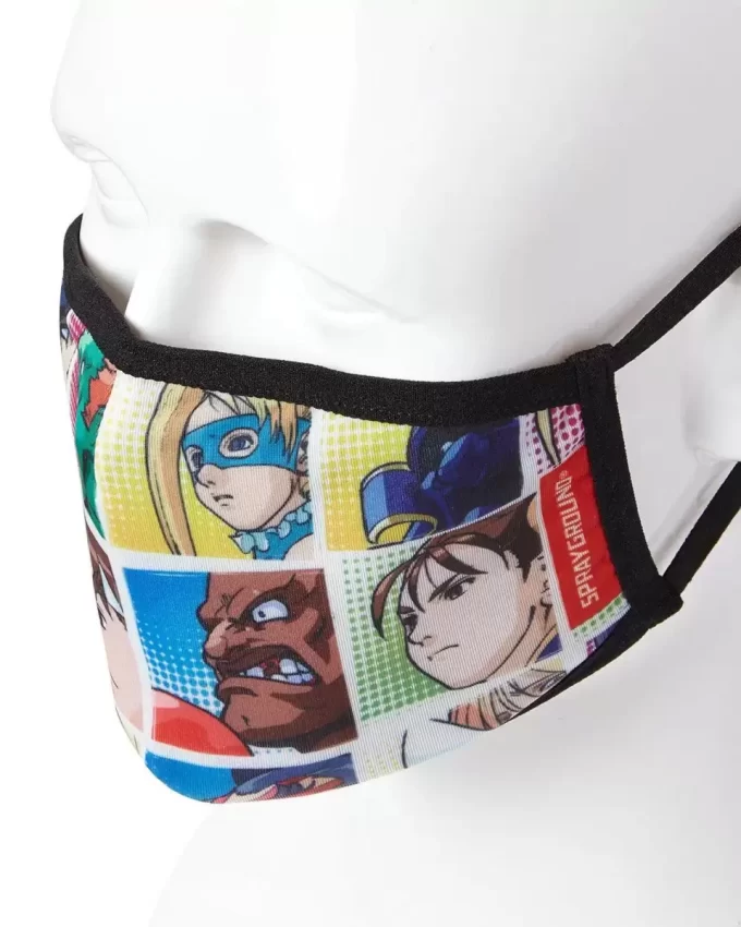 CUBREBOCAS AJUSTADO ADULTO STREET FIGHTER PLAYER SELECT CUBREBOCAS AJUSTADO ADULTO STREET FIGHTER PLAYER SELECT