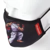 CUBREBOCAS AJUSTADO PARA ADULTOS DE STREET FIGHTER RYU SHARK CUBREBOCAS AJUSTADO PARA ADULTOS DE STREET FIGHTER RYU SHARK
