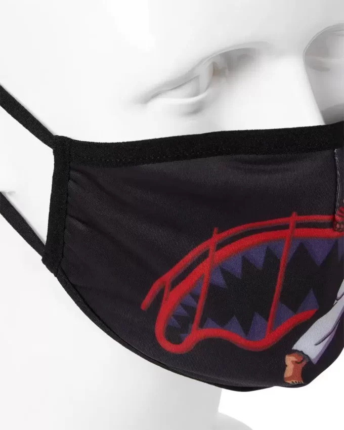 CUBREBOCAS AJUSTADO PARA ADULTOS DE STREET FIGHTER RYU SHARK CUBREBOCAS AJUSTADO PARA ADULTOS DE STREET FIGHTER RYU SHARK