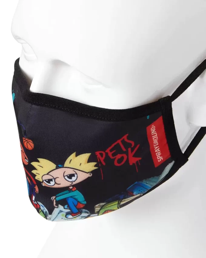 CUBREBOCAS AJUSTADO PARA ADULTOS HEY ARNOLD MONEY STACKS CUBREBOCAS AJUSTADO PARA ADULTOS HEY ARNOLD MONEY STACKS