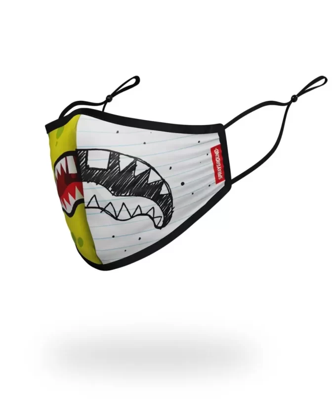 CUBREBOCAS PARA ADULTOS CON DISEÑO DE TIBURÓN DIVIDIDO CUBREBOCAS PARA ADULTOS CON DISEÑO DE TIBURÓN DIVIDIDO