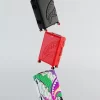 EQUIPAJE DE MANO DE CARCASA RÍGIDA ROJA CON DISEÑO DE TIBURÓN EQUIPAJE DE MANO DE CARCASA RÍGIDA ROJA CON DISEÑO DE TIBURÓN