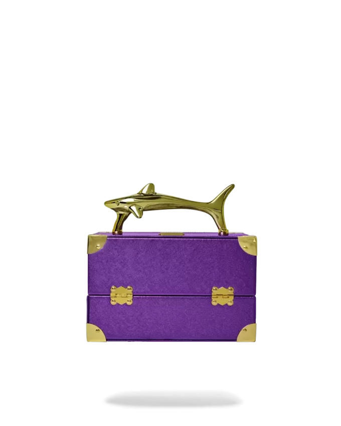 ESTUCHE DE JOYERÍA TIBURONES DEL OCÉANO DORADO