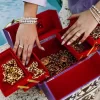 ESTUCHE DE JOYERÍA TIBURONES DEL OCÉANO DORADO