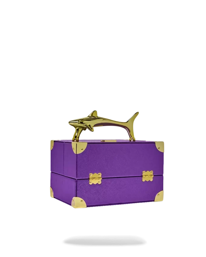 ESTUCHE DE JOYERÍA TIBURONES DEL OCÉANO DORADO