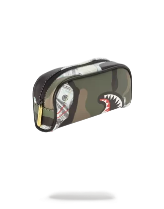 ESTUCHE PARA LÁPICES CON ESTAMPADO DE CAMUFLAJE
