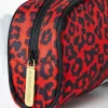 ESTUCHE PARA LÁPICES CON LABIOS DE LEOPARDO ROJO ESTUCHE PARA LÁPICES CON LABIOS DE LEOPARDO ROJO