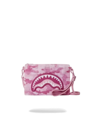 FURRROCIOUS EN ROSA CLUTCH CRUZADO
