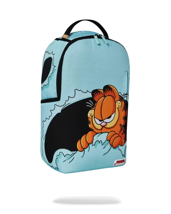 GARFIELD, EL MALO, POR ROMPER LA MOCHILA SHARKMOUTH DLXSR