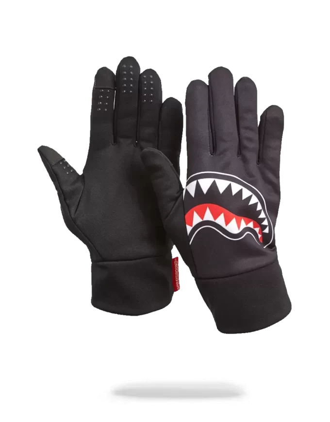 GUANTES CON BOCA DE TIBURÓN NEGRO GUANTES CON BOCA DE TIBURÓN NEGRO