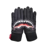 GUANTES CON BOCA DE TIBURÓN NEGRO GUANTES CON BOCA DE TIBURÓN NEGRO