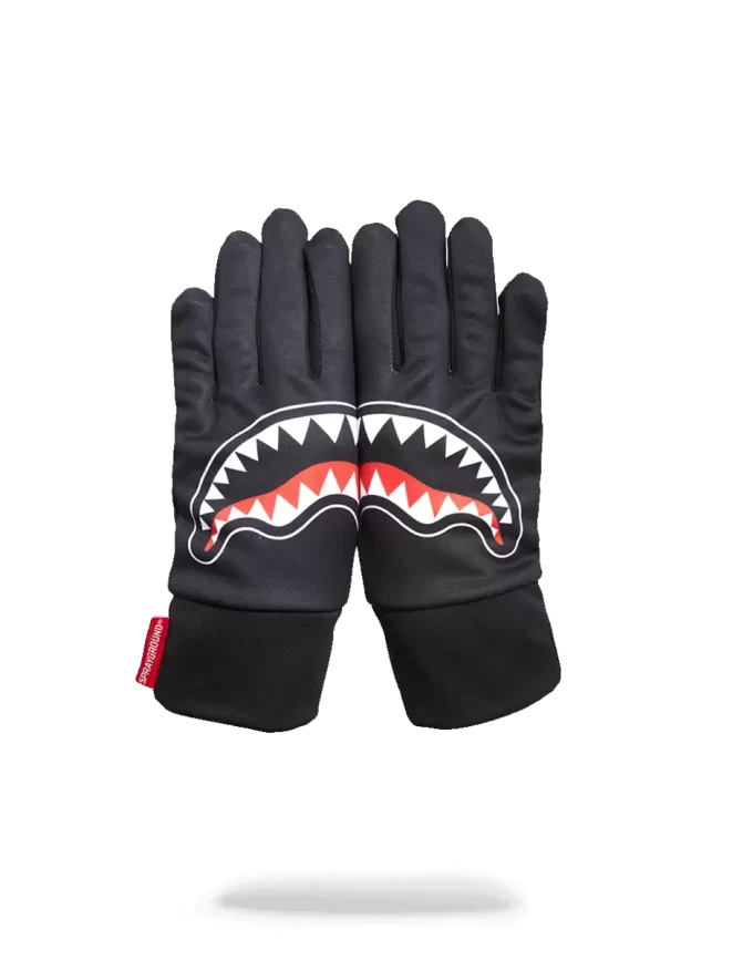 GUANTES CON BOCA DE TIBURÓN NEGRO GUANTES CON BOCA DE TIBURÓN NEGRO