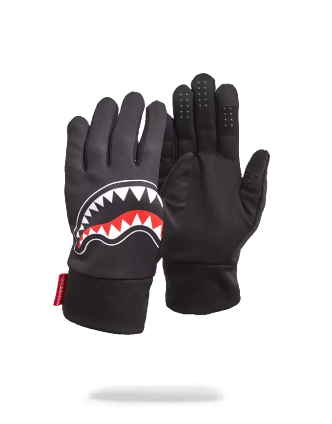 GUANTES CON BOCA DE TIBURÓN NEGRO GUANTES CON BOCA DE TIBURÓN NEGRO