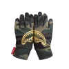 GUANTES DE CAMUFLAJE CON PLANTILLA DORADA GUANTES DE CAMUFLAJE CON PLANTILLA DORADA