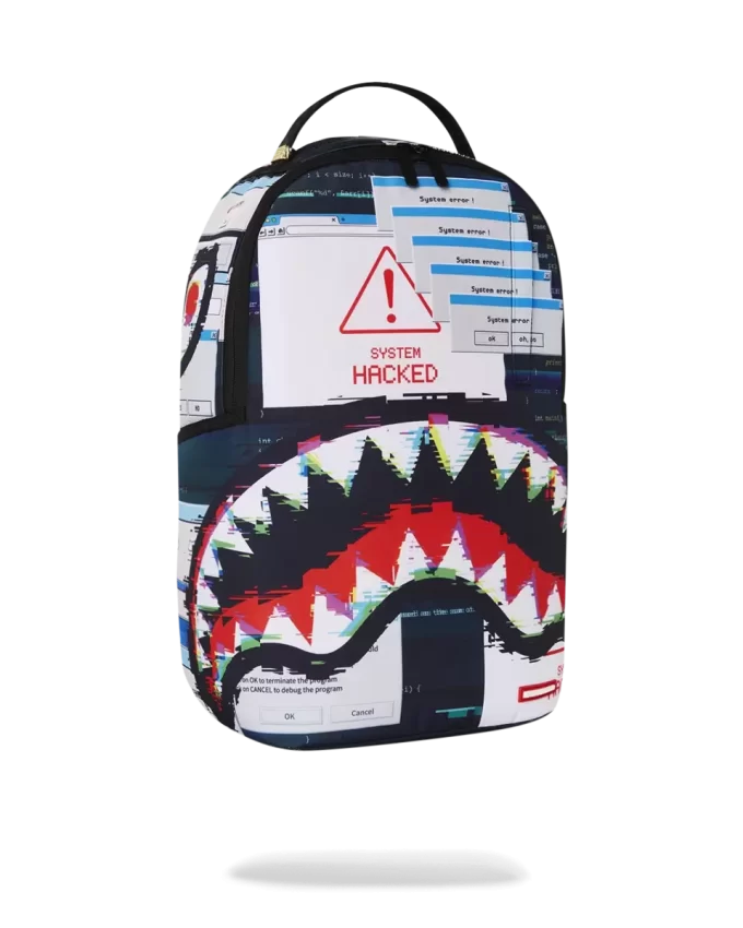 HACKEADA Y APLASTADA, PERO AÚN TE CUIDO LAS ESPALDAS. MOCHILA DLXR