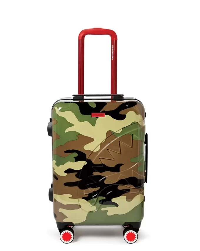 Equipaje de cabina JUNGLE PARIS de 21,5″ con diseño de tiburón Equipaje de cabina JUNGLE PARIS de 21,5″ con diseño de tiburón