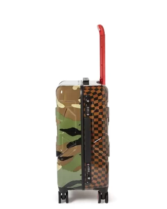 Equipaje de cabina JUNGLE PARIS de 21,5″ con diseño de tiburón