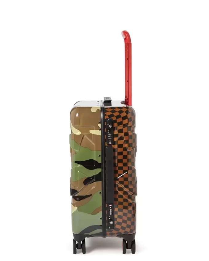 Equipaje de cabina JUNGLE PARIS de 21,5″ con diseño de tiburón Equipaje de cabina JUNGLE PARIS de 21,5″ con diseño de tiburón