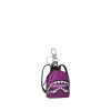 LLAVERO CON MOCHILA VIOLA CON LOGOTIPO SMASH