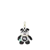 Llavero de oso con pasamontañas de panda