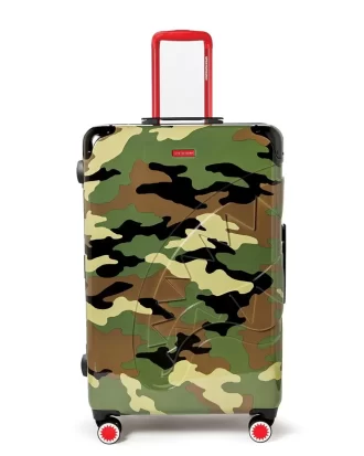 Maleta de tamaño completo JUNGLE PARIS de 29,5″ con diseño de tiburón
