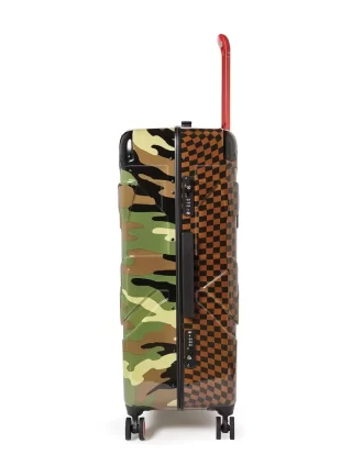 Maleta de tamaño completo JUNGLE PARIS de 29,5″ con diseño de tiburón