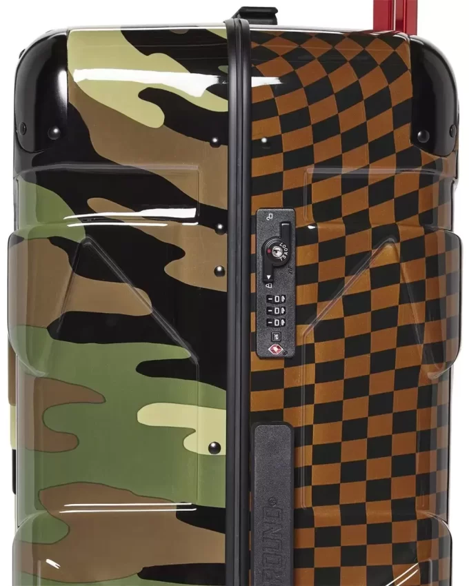 Maleta de tamaño completo JUNGLE PARIS de 29,5″ con diseño de tiburón Maleta de tamaño completo JUNGLE PARIS de 29,5″ con diseño de tiburón
