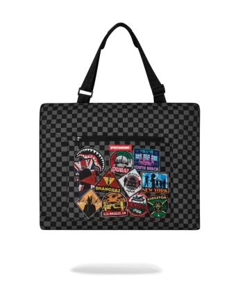 Manta de playa plegable Global Mogull Unlimited Miles, resistente al agua, convertible en bolso.