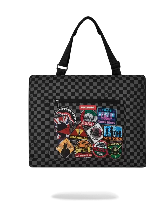 Manta de playa plegable Global Mogull Unlimited Miles, resistente al agua, convertible en bolso. Manta de playa plegable Global Mogull Unlimited Miles, resistente al agua, convertible en bolso.