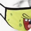 MASCARILLA AJUSTABLE CON LA SONRISA DE BOB ESPONJA PARA ADULTOS MASCARILLA AJUSTABLE CON LA SONRISA DE BOB ESPONJA PARA ADULTOS