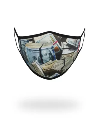 MASCARILLA AJUSTADA «DINERO DONDE ESTÁ TU BOCA»