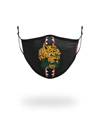 MASCARILLA AJUSTADA PARA NIÑOS: LEOPARDO SPUCCI