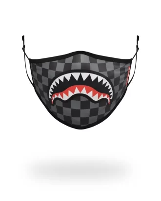 MASCARILLA FACIAL AJUSTADA ADULT SHARKS IN PARIS (GRIS)