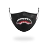 MASCARILLA FACIAL AJUSTADA CON EL LOGOTIPO DE ADULT SHARK (NEGRA) MASCARILLA FACIAL AJUSTADA CON EL LOGOTIPO DE ADULT SHARK (NEGRA)