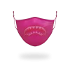 MASCARILLA FACIAL AJUSTADA PARA ADULTOS CON DISEÑO DE TIBURÓN ROSA MASCARILLA FACIAL AJUSTADA PARA ADULTOS CON DISEÑO DE TIBURÓN ROSA