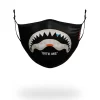 MASCARILLA FACIAL DE POLIÉSTER BITE ME SHARK (NEGRA) MASCARILLA FACIAL DE POLIÉSTER BITE ME SHARK (NEGRA)