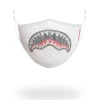 MASCARILLA FACIAL DE POLIÉSTER TRINITY DIAMOND SHARK (BLANCA) MASCARILLA FACIAL DE POLIÉSTER TRINITY DIAMOND SHARK (BLANCA)