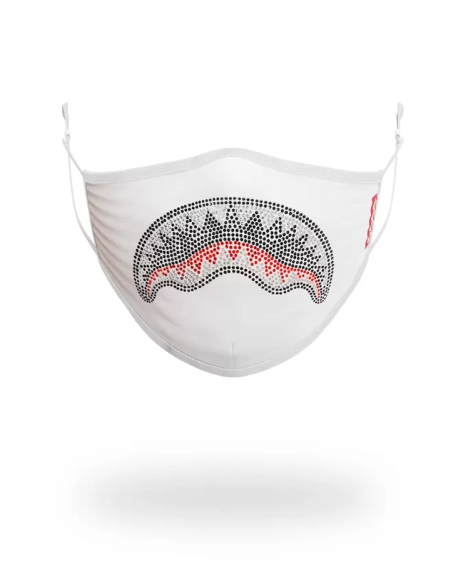 MASCARILLA FACIAL DE POLIÉSTER TRINITY DIAMOND SHARK (BLANCA) MASCARILLA FACIAL DE POLIÉSTER TRINITY DIAMOND SHARK (BLANCA)