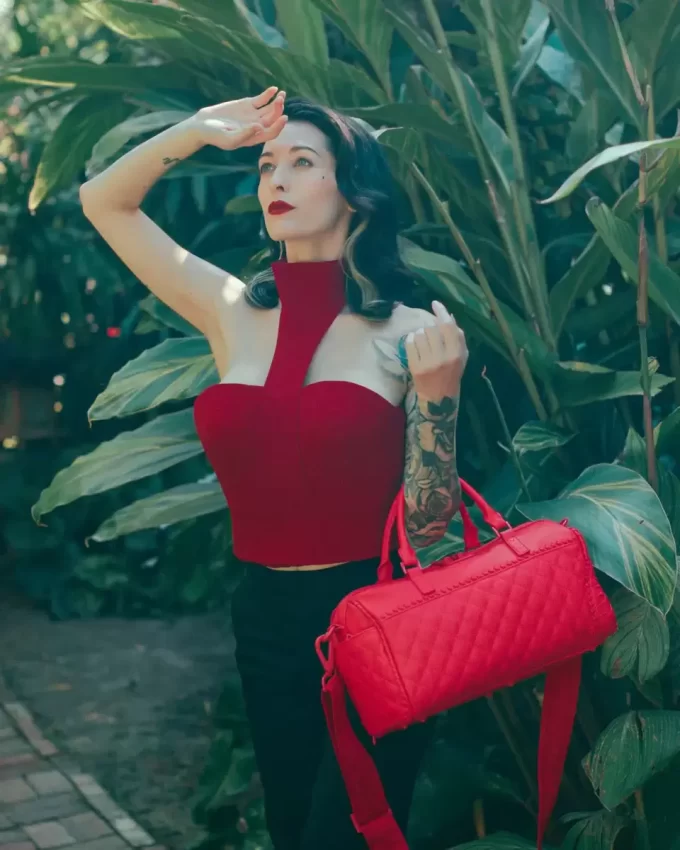 MINI BOLSO DE VIAJE RED RIVIERA MINI BOLSO DE VIAJE RED RIVIERA