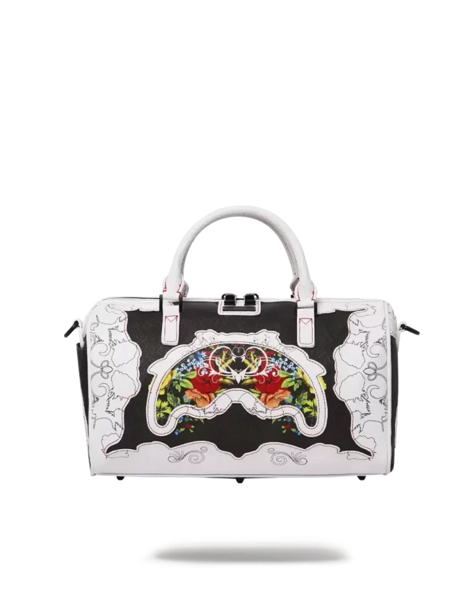MINI DUFFLE CON CORTE FLORAL MINI DUFFLE CON CORTE FLORAL