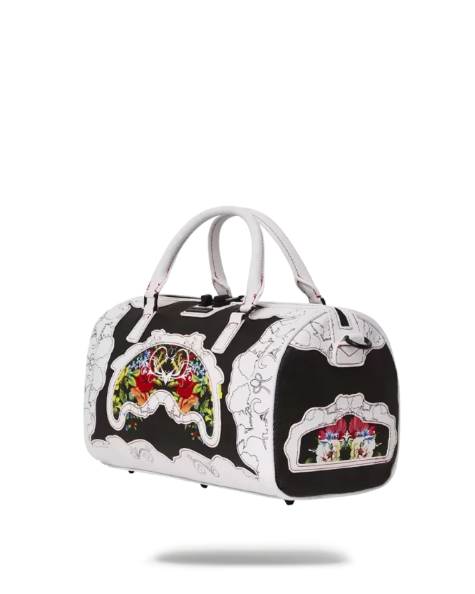 MINI DUFFLE CON CORTE FLORAL MINI DUFFLE CON CORTE FLORAL