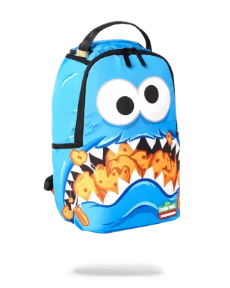 MINI MOCHILA DE TIBURÓN DEL MONSTRUO DE LAS GALLETAS