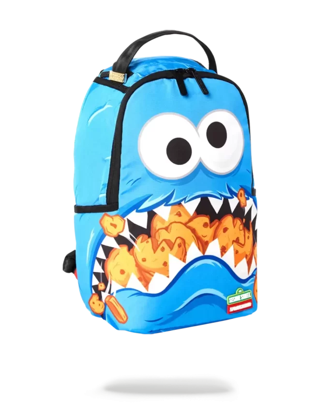 MINI MOCHILA DE TIBURÓN DEL MONSTRUO DE LAS GALLETAS MINI MOCHILA DE TIBURÓN DEL MONSTRUO DE LAS GALLETAS