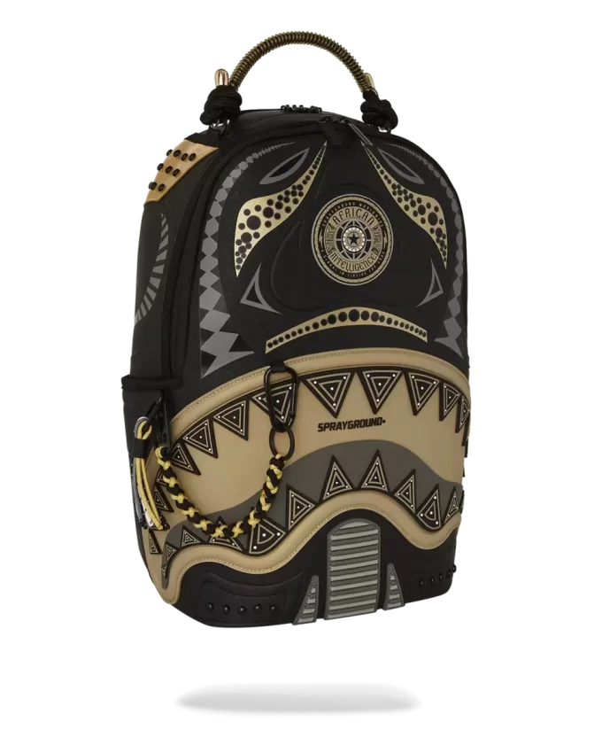 Mochila A.I. AFRICAN INTELLIGENCE SHARKS OF THE GOLD OCEAN – Colaboración con Sandflower Mochila A.I. AFRICAN INTELLIGENCE SHARKS OF THE GOLD OCEAN – Colaboración con Sandflower
