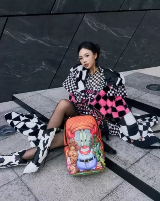 Mochila apilable de Bob Esponja y Cangrejo